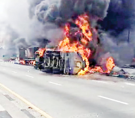 Diesel Tanker Explosion